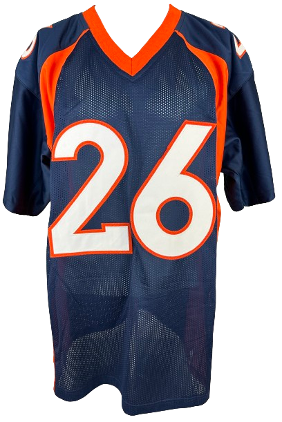 Clinton Portis autographed signed jersey COA JSA Denver Broncos