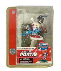 Clinton Portis autographed signed figure NFL Denver Broncos JSA COA Pro Bowl