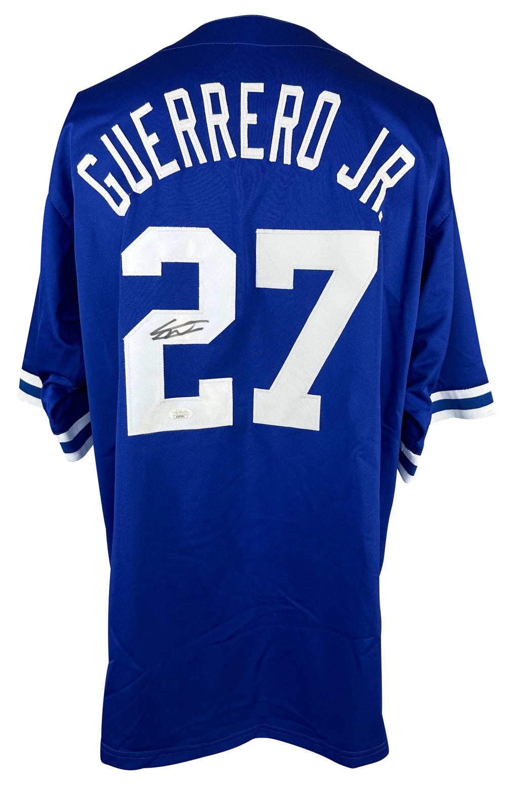 Vladimir Guerrero Jr. autographed signed jersey Toronto Blue Jays JSA COA