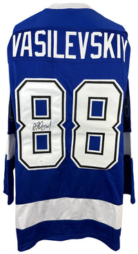 Andrei Vasilevskiy signed autographed jersey NHL Tampa Bay Lightning JSA COA