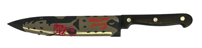 Feldman & White autographed signed inscribed knife Halloween Michael Myers JSA