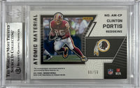 Clinton Portis auto signed Panini 2021 #8/50 Washington Commanders BAS