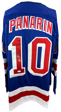 Artemi Panarin signed autographed jersey NHL New York Rangers JSA COA