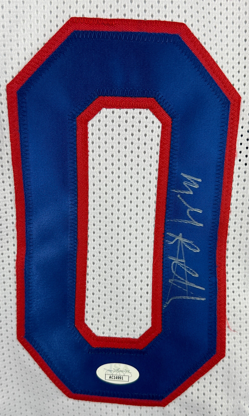 Michael Ray Richardson autographed signed jersey NBA New Jersey Nets JSA COA