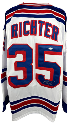 Mike Richter signed autographed jersey NHL New York Rangers JSA COA