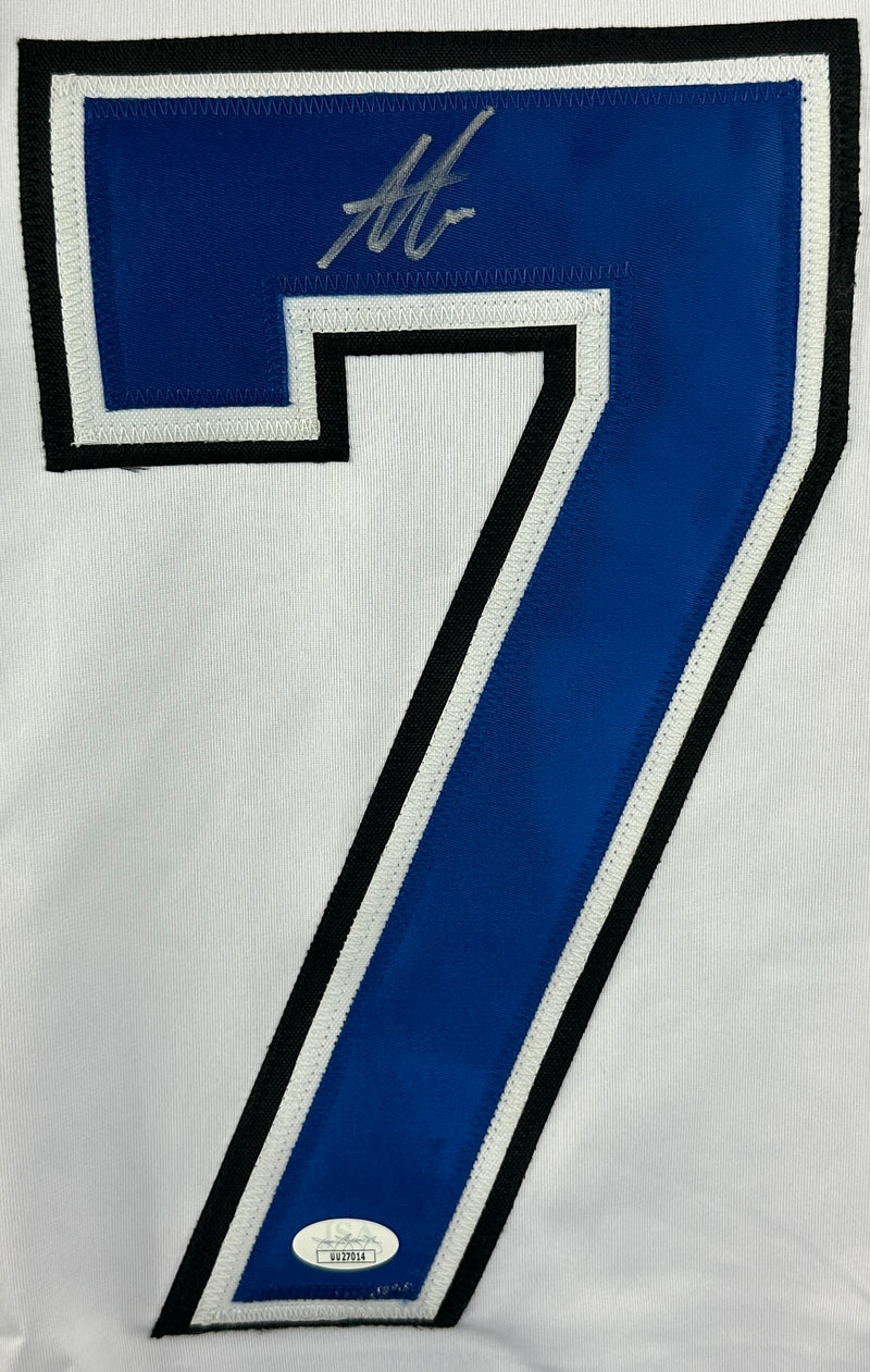 Anthony Cirelli signed autographed jersey NHL Tampa Bay Lightning JSA COA