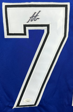 Anthony Cirelli signed autographed jersey NHL Tampa Bay Lightning JSA COA