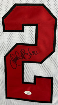 Jamal Anderson autographed signed jersey NFL Atlanta Falcons JSA COA