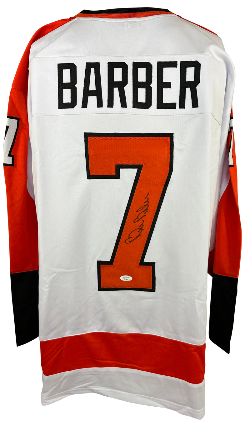 Bill Barber signed autographed jersey NHL Philadelphia Flyers JSA COA