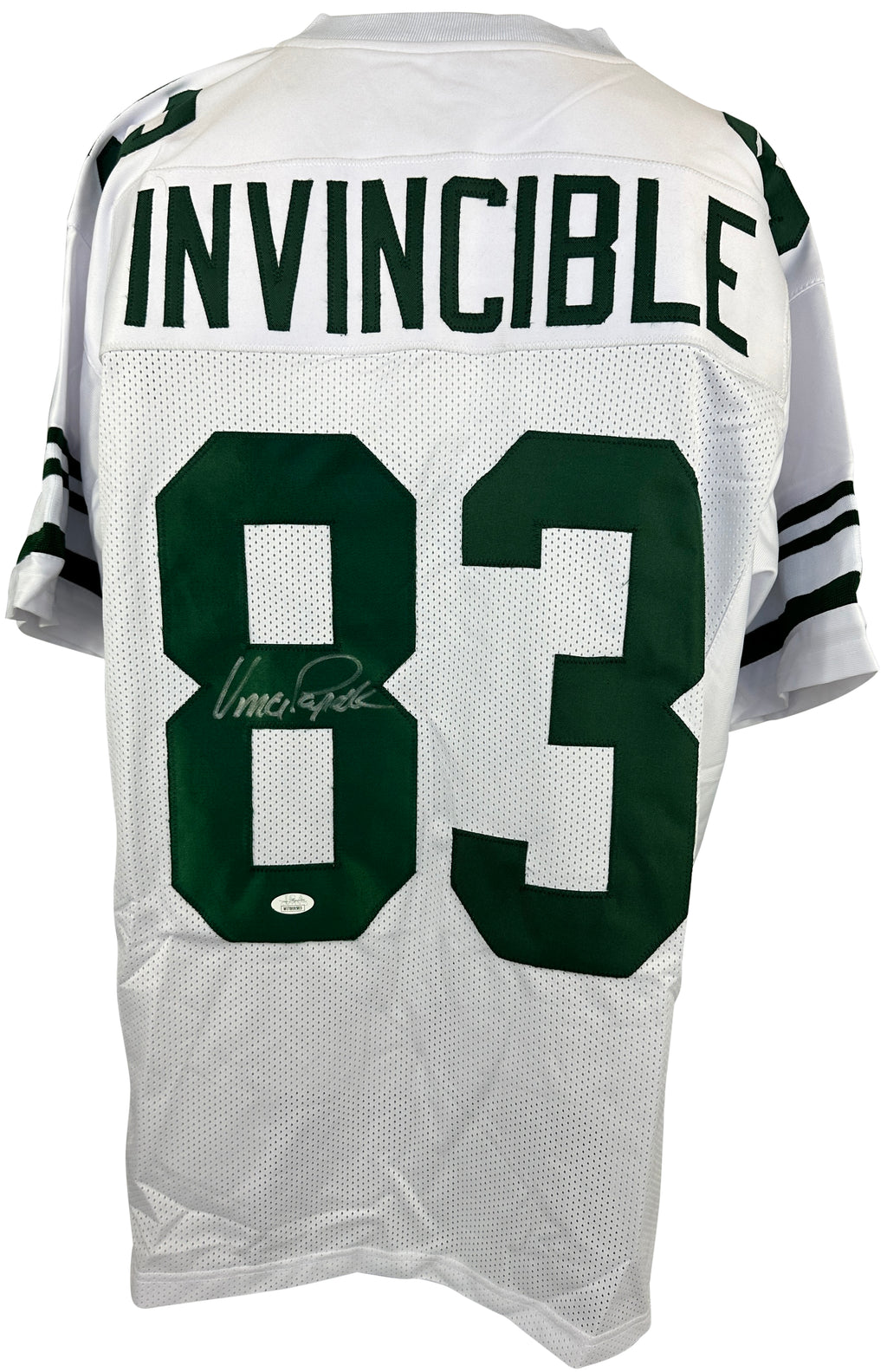 Vince Papale autographed signed jersey pro style JSA COA