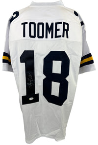 Amani Toomer autographed signed jersey college style JSA COA