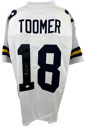 Amani Toomer autographed signed jersey college style JSA COA