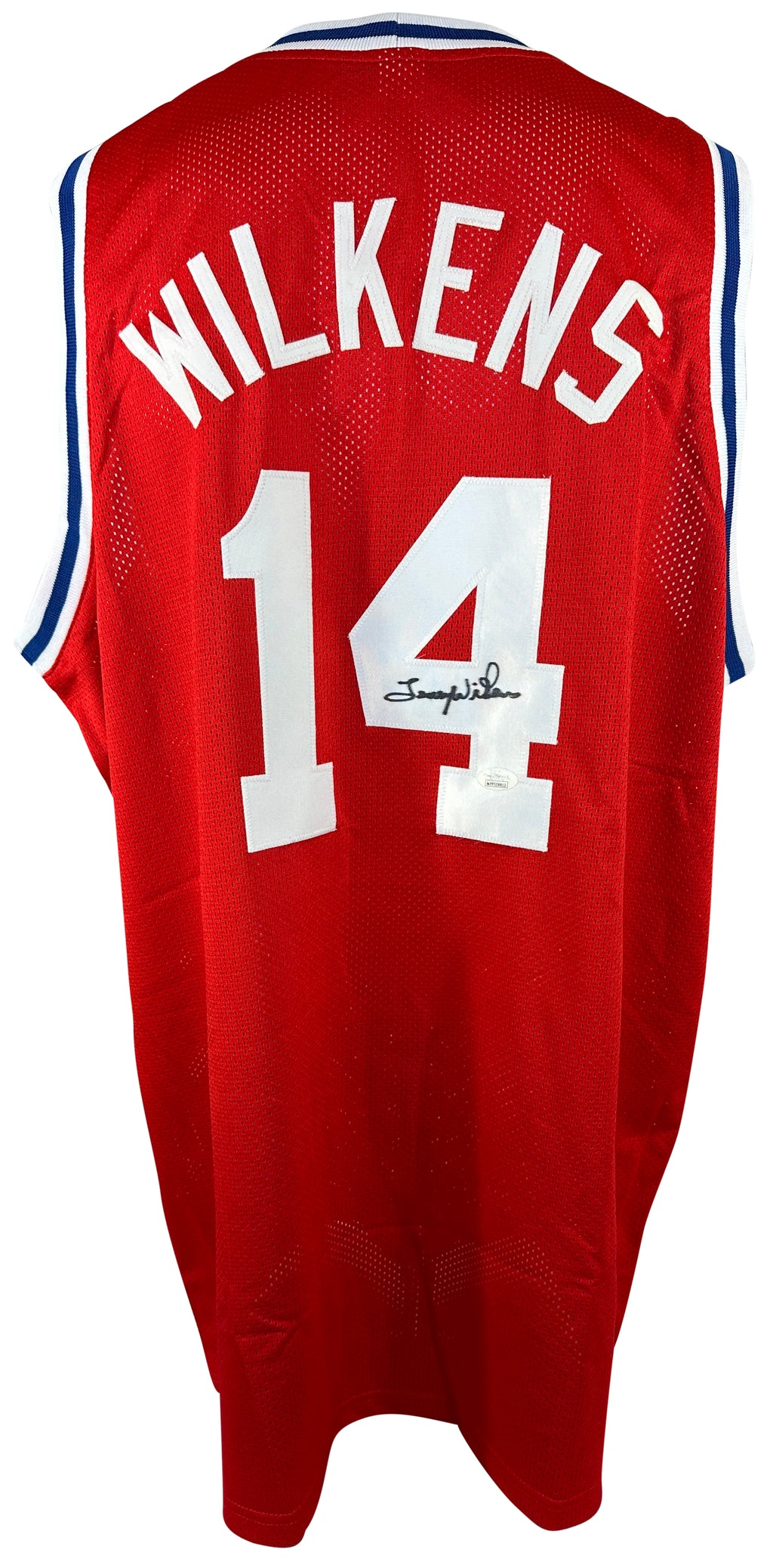 Lenny Wilkens autographed signed jersey NBA St. Louis Hawks JSA COA