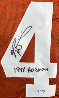 Ricky Williams autographed signed inscribed jersey pro style JSA COA