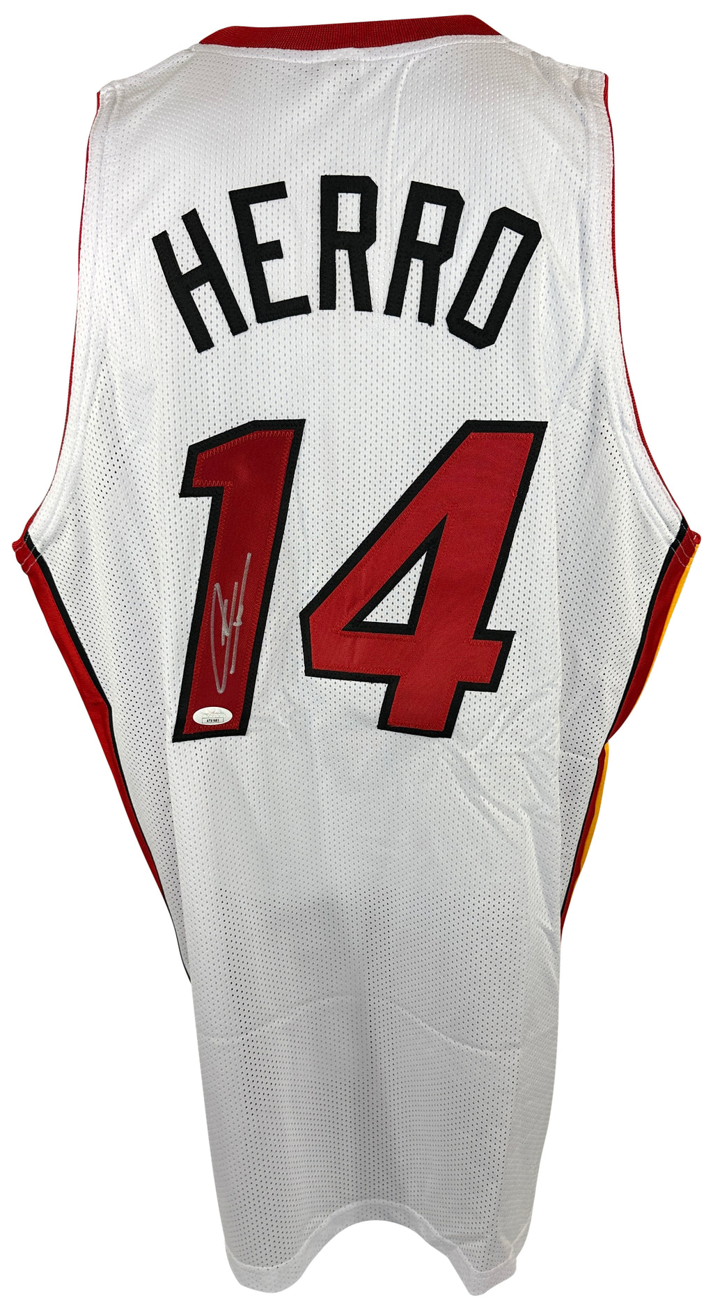 Tyler Herro autographed signed jersey NBA Miami Heat JSA COA