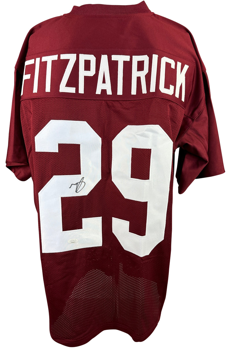 Minkah Fitzpatrick autographed signed jersey college style JSA COA