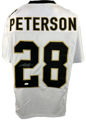 Adrian Peterson autographed signed pro style jersey JSA COA