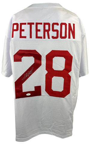 Adrian Peterson autographed signed college style jersey JSA COA