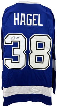 Brandon Hagel signed autographed jersey NHL Tampa Bay Lightning JSA COA