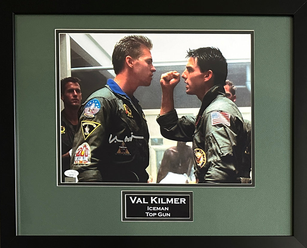 Val Kilmer autographed signed framed 11x14 photo Top Gun JSA COA Batman Forever