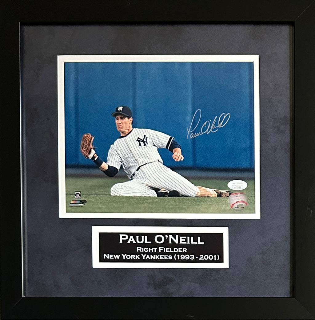 Paul O'neill autographed signed framed 8x10 photo MLB New York Yankees JSA COA