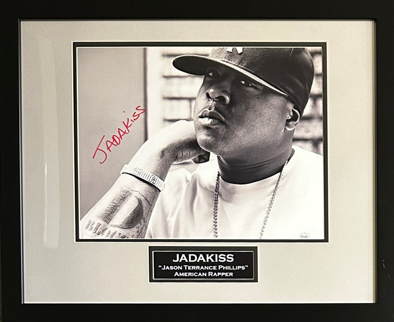 Jadakiss autographed signed framed 11x14 photo JSA COA Jason Philips