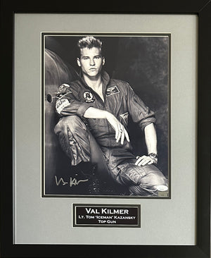 Val Kilmer autographed signed framed 11x14 photo Top Gun JSA COA Batman Forever