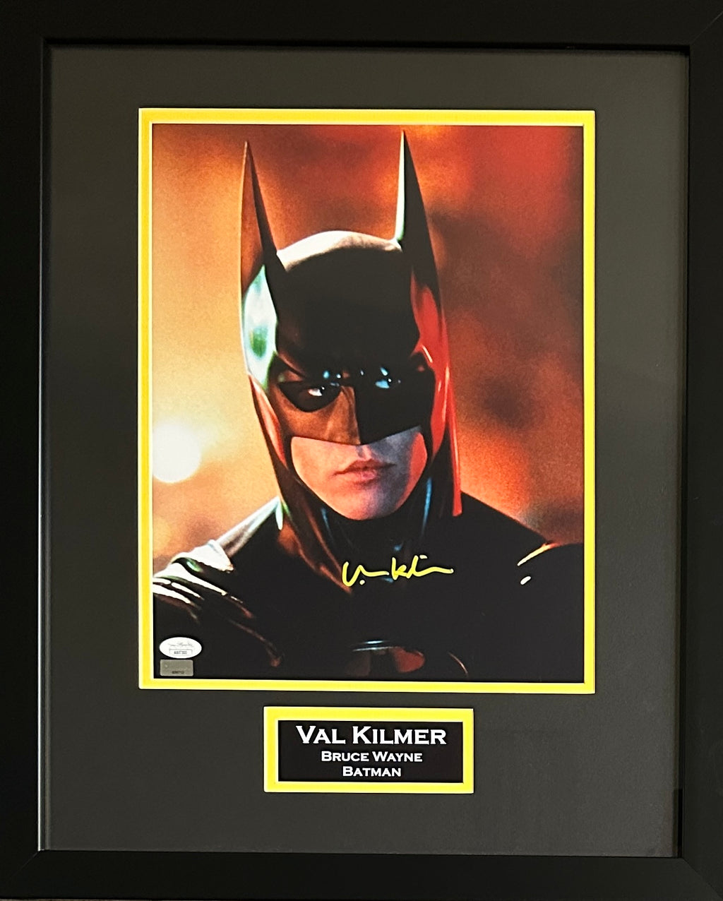 Val Kilmer autographed signed framed 11x14 photo Top Gun JSA COA Batman Forever