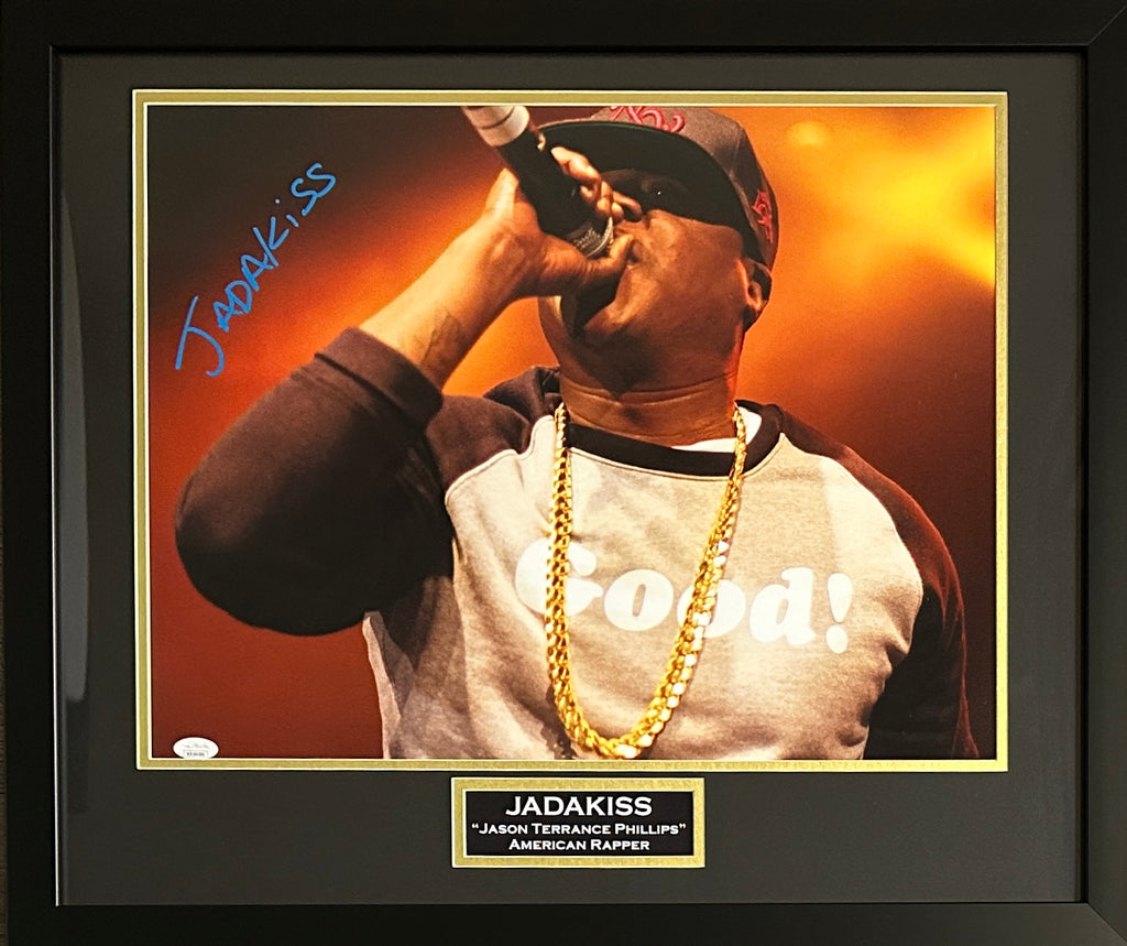 Jadakiss autographed signed framed 16x20 photo JSA COA Jason Philips