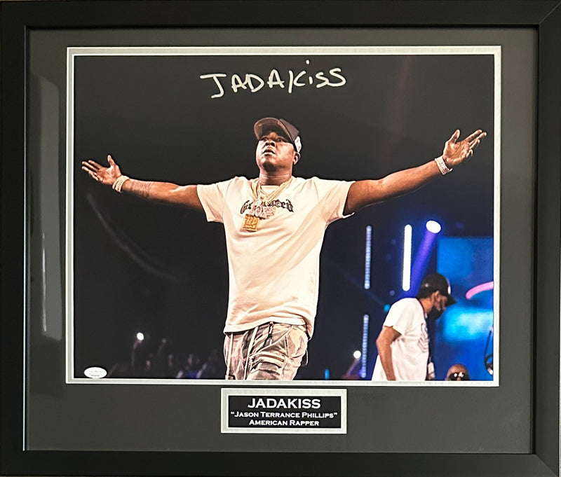 Jadakiss autographed signed framed 16x20 photo JSA COA Jason Philips