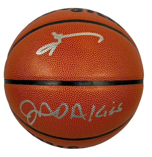 Allen Iverson Jadakiss dual signed basketball Philadelphia 76ers JSA COA