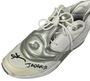 Allen Iverson Jadakiss dual signed V5 OG Sneaker pair JSA COA