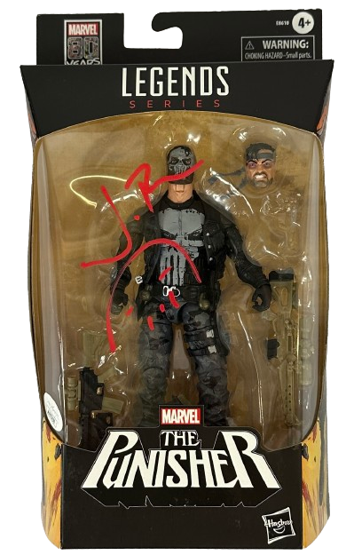 Jon Bernthal autographed Action Figure JSA COA Marvel Legends The Punisher