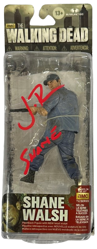 Jon Bernthal inscribed autographed Action Figure JSA COA Shane The Walking Dead