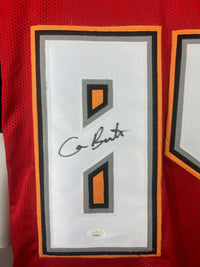 Cameron Brate autographed signed professional jersey JSA COA