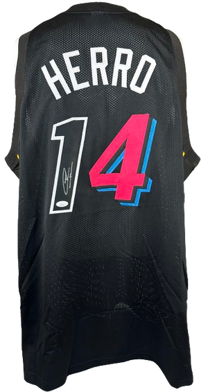 Tyler Herro autographed signed jersey NBA Miami Heat JSA COA