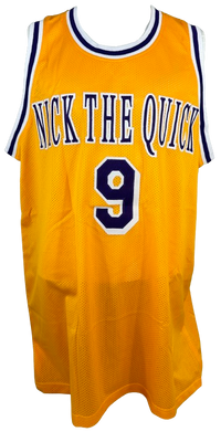 Nick Van Exel autographed signed jersey NBA Los Angeles Lakers JSA COA