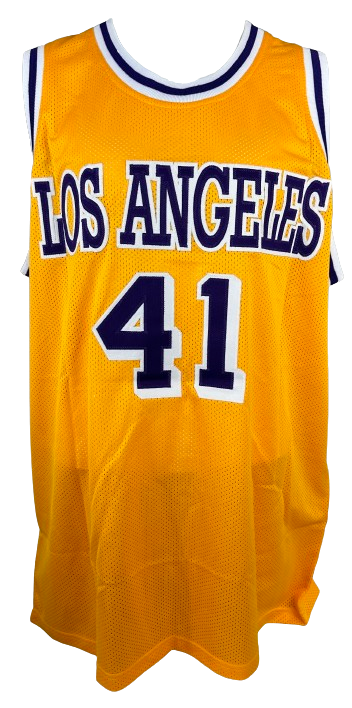 Glen Rice autographed signed jersey NBA Los Angeles Lakers JSA COA G-Money