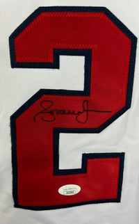 Andruw Jones autographed signed jersey MLB Atlanta Braves JSA COA