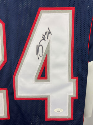 Stephon Gilmore autographed signed professional jersey JSA COA