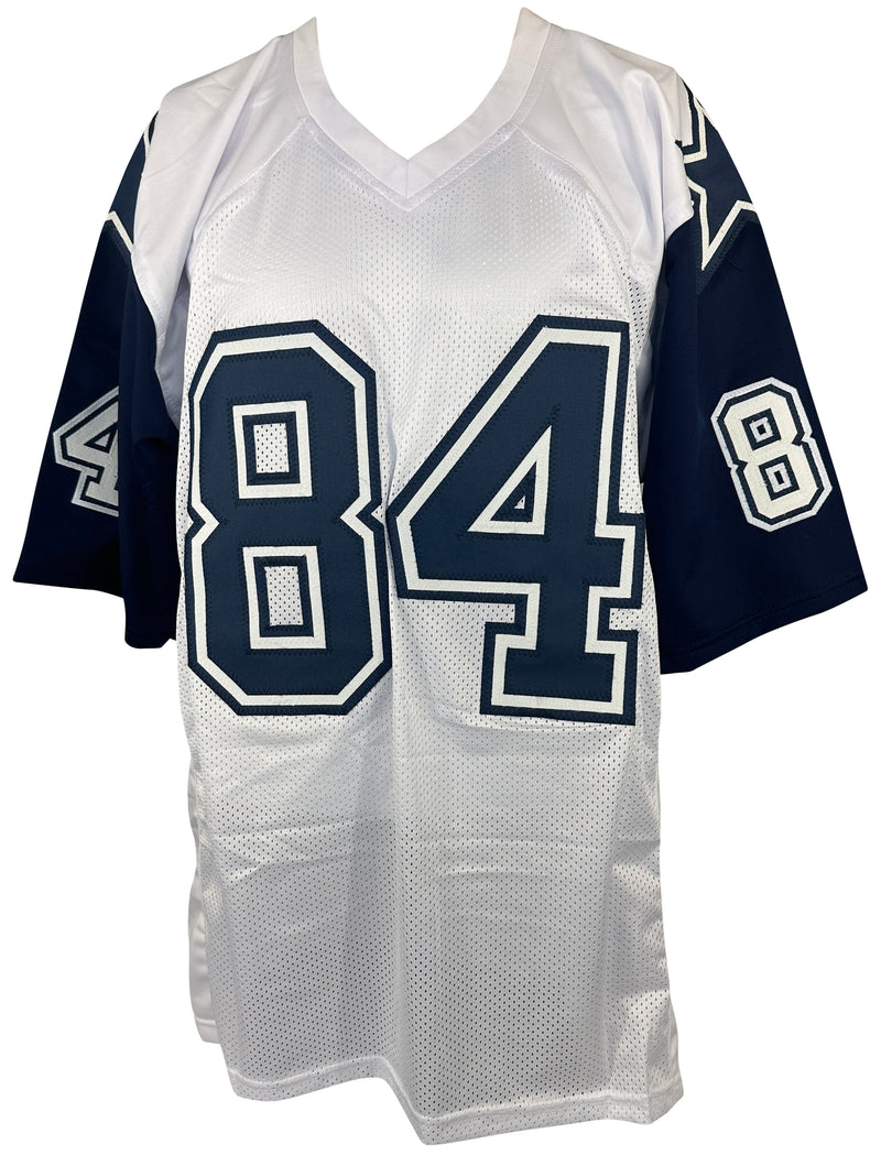 JAY NOVACEK SIGNED AUTOGRAPHED WHITE PRO STYLE JERSEY BAS