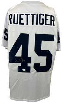 Sean Astin autographed signed inscribed jersey Rudy Ruettiger JSA COA Goonies