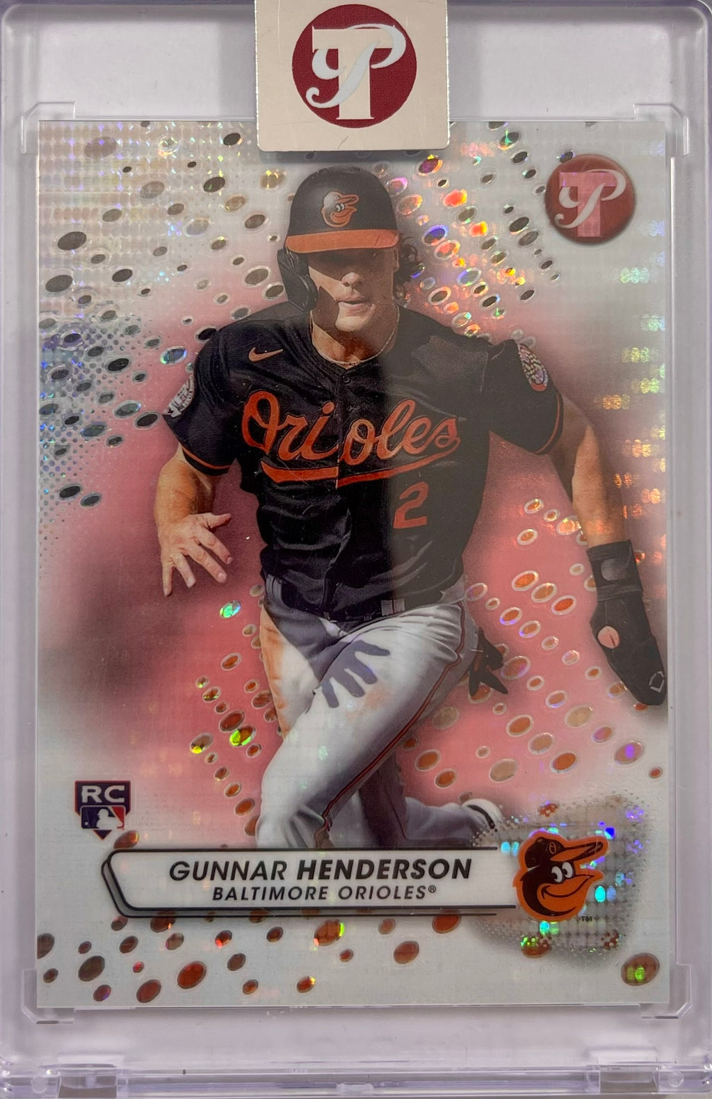 Gunnar Henderson 2023 Topps card #1/15 Topps Baltimore Orioles encap