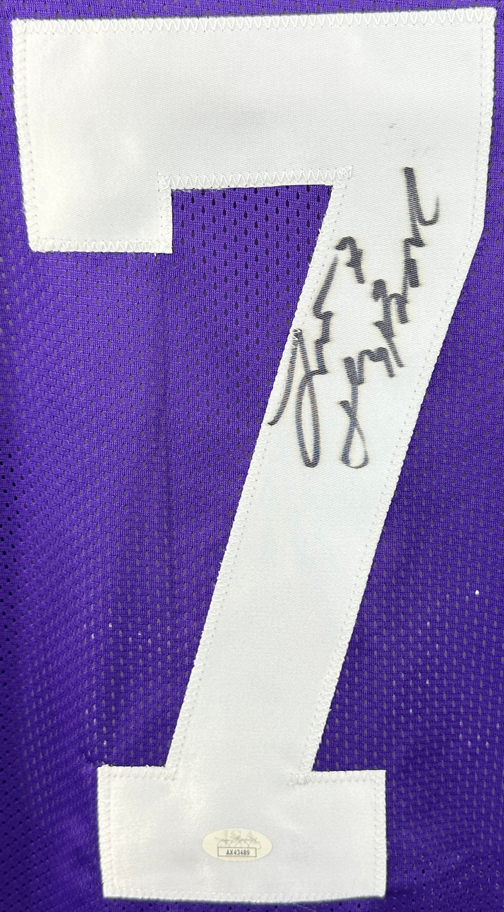 Tyrann Mathieu autographed signed inscribed college jersey JSA COA