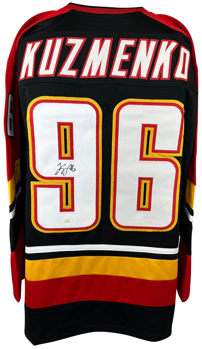 Andrei Kuzmenko autographed signed jersey autographed Calgary Flames JSA COA