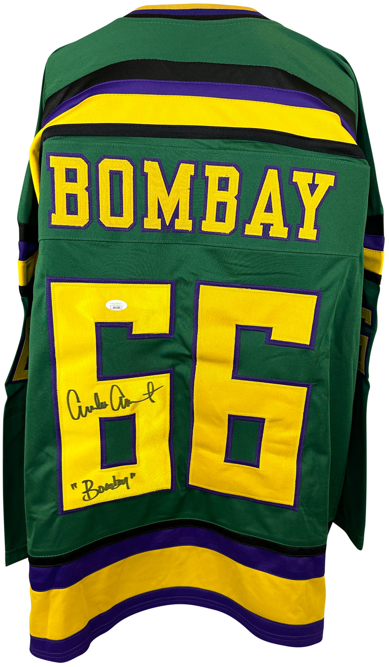 Emilio Estevez autographed signed inscribed jersey JSA COA The Mighty Ducks