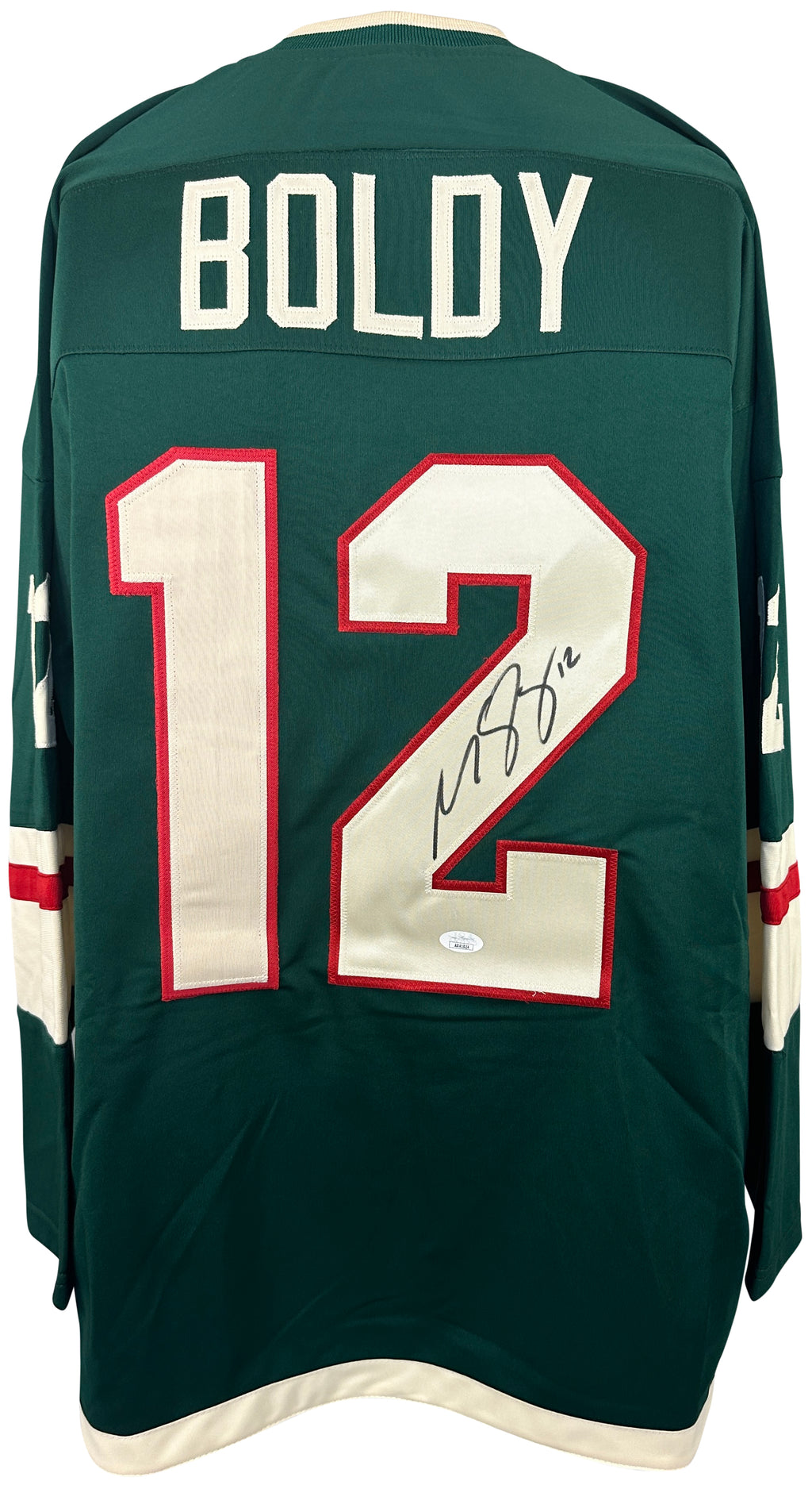 Matt Boldy autographed signed jersey Minnesota Wild JSA COA