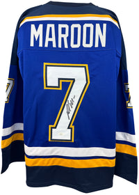 Pat Maroon autographed signed jersey St. Louis Blues JSA COA Tampa Bay Lightning