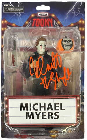 Nick Castle signed autographed inscribed NECA Figure Beckett Michael Myers