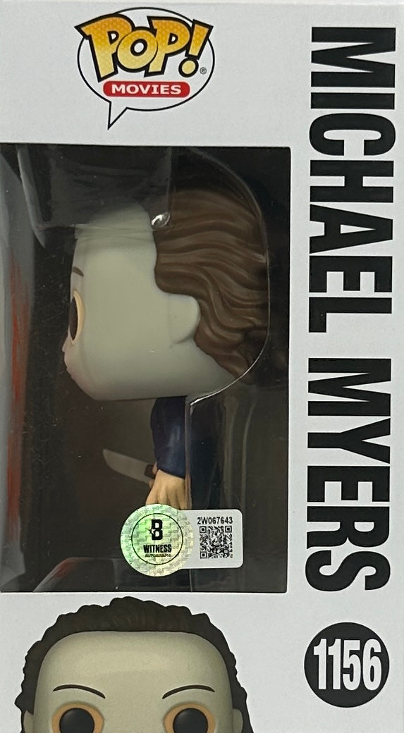 Nick Castle autographed inscribed Funko Pop #1156 Beckett Michael Myers